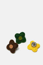 Assorted Wool Felt Flower Lapel Pins