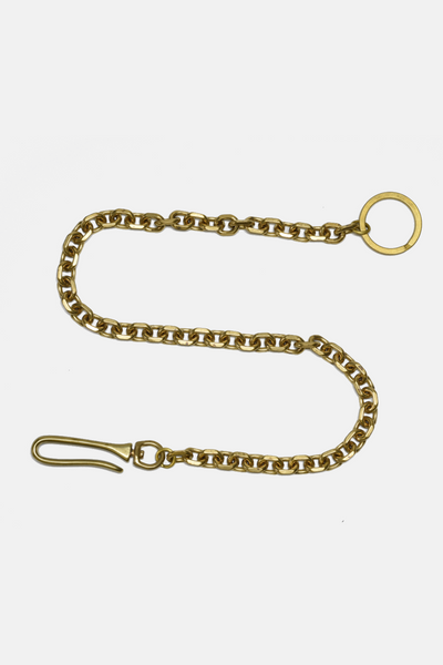 10mm Brass Hook Keychain // Necklace Chain // Wallet Chain