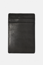 Black Smooth Leather Cardholder