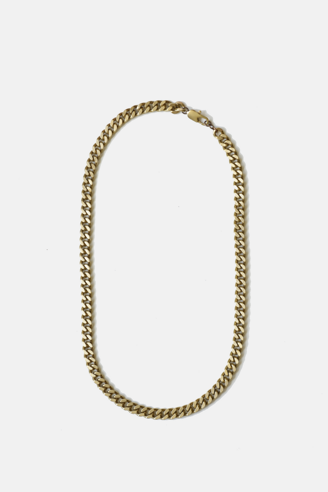 9mm Brass Chain Necklace