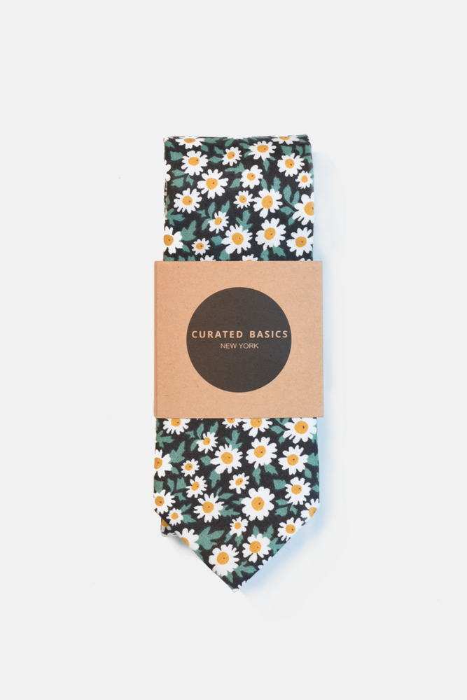 Daisy Floral Tie