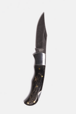 Large Ox-horn Inlay Folding Knife