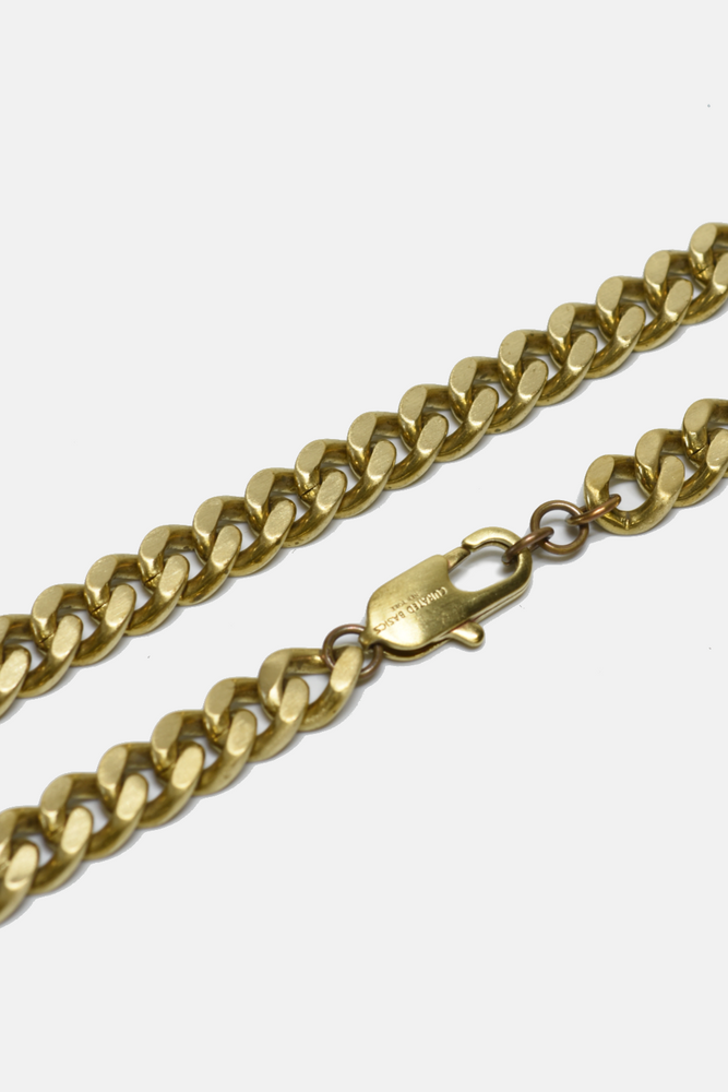 9mm Brass Chain Necklace