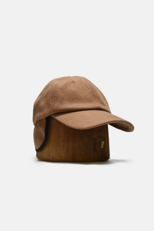 Snapback Wool Hat with Ear-Flap