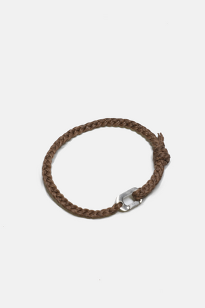 Braided Waxed Rope Bracelet