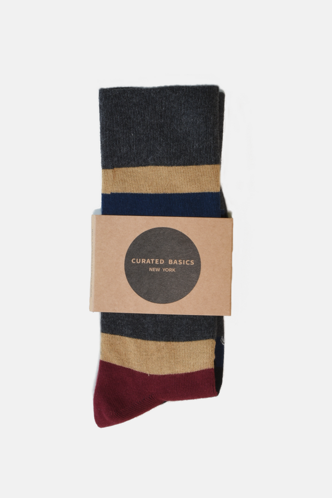 Multi-Color Striped Socks