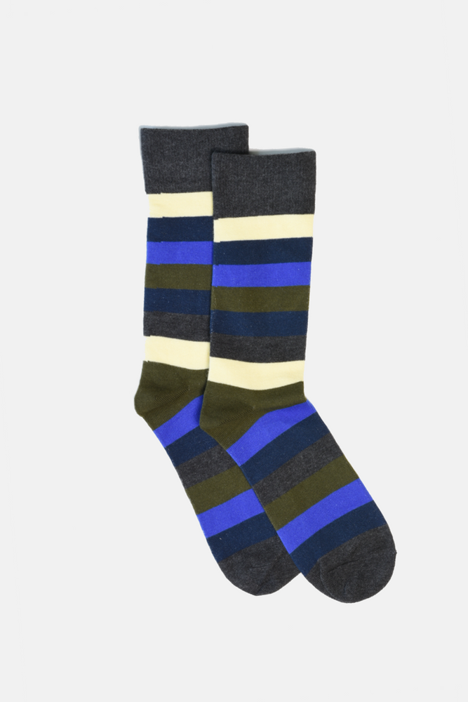 Multi-Color Striped Socks