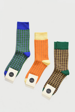 Window-pane Socks