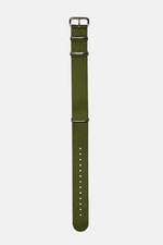 18mm // 20mm Green Twill Nato Strap