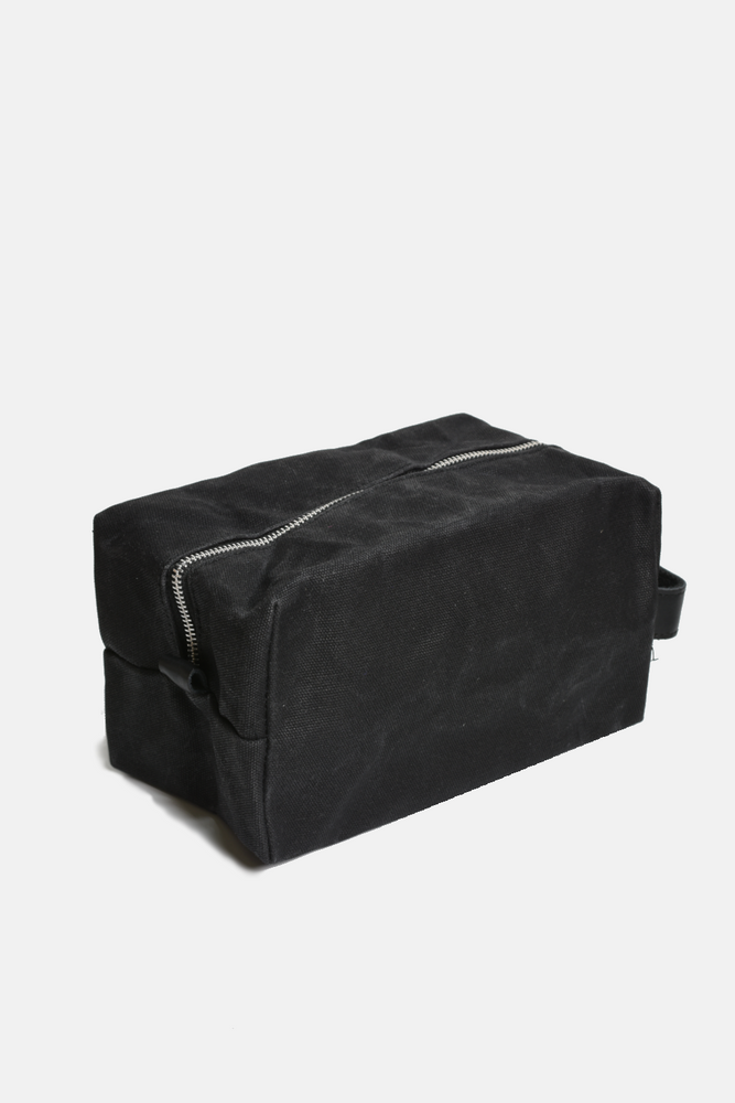 Waxed Cotton Dopp Kit