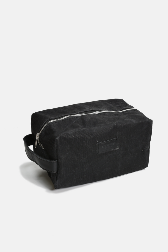 Waxed Cotton Dopp Kit