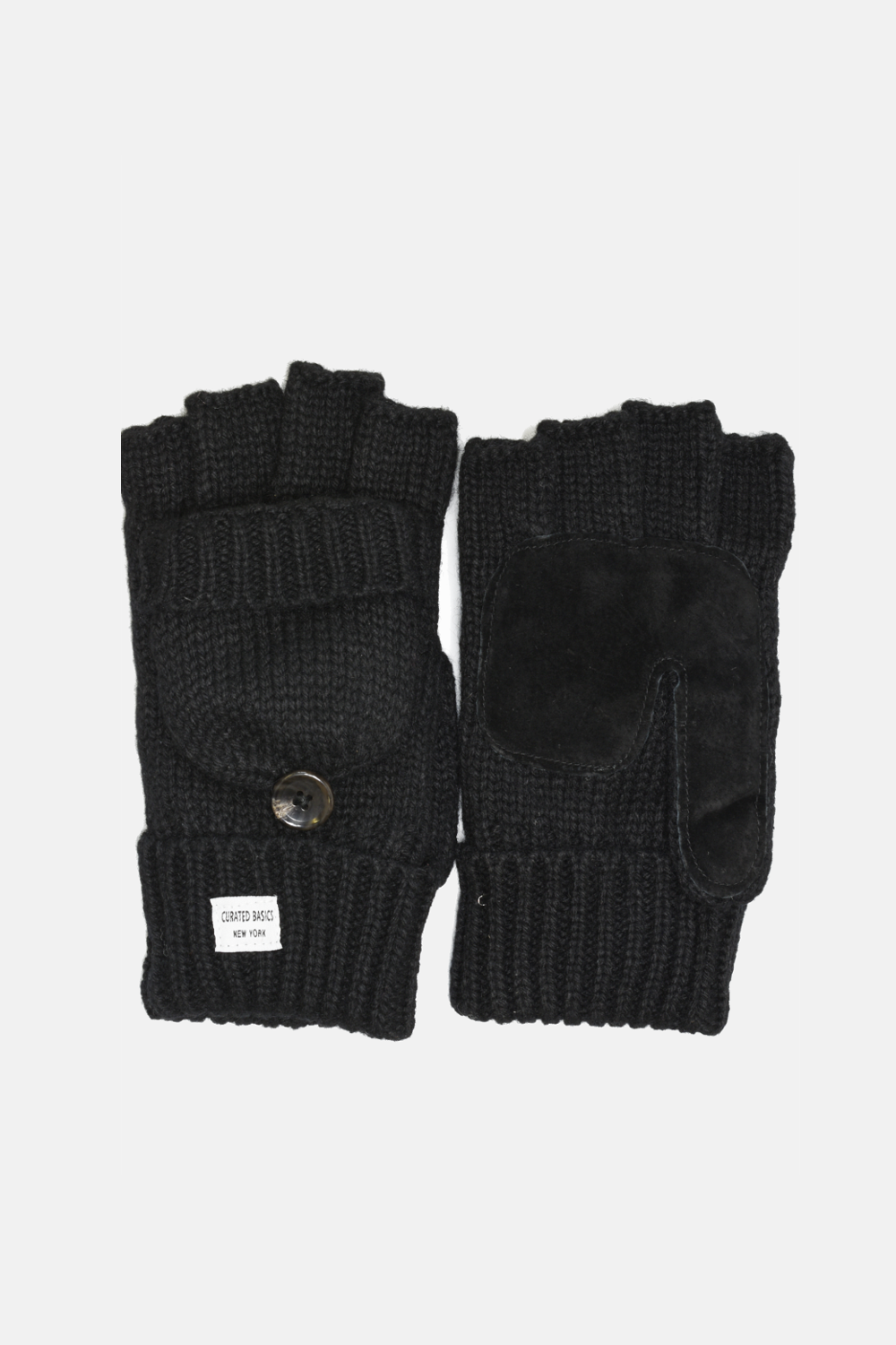 GLOVES IN BLACK WOOL 462254