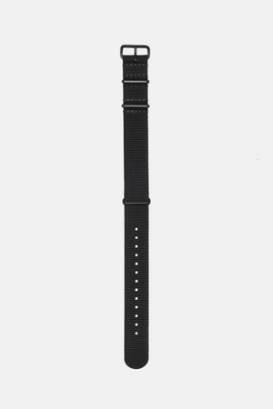 18mm // 20mm Black Nato Strap