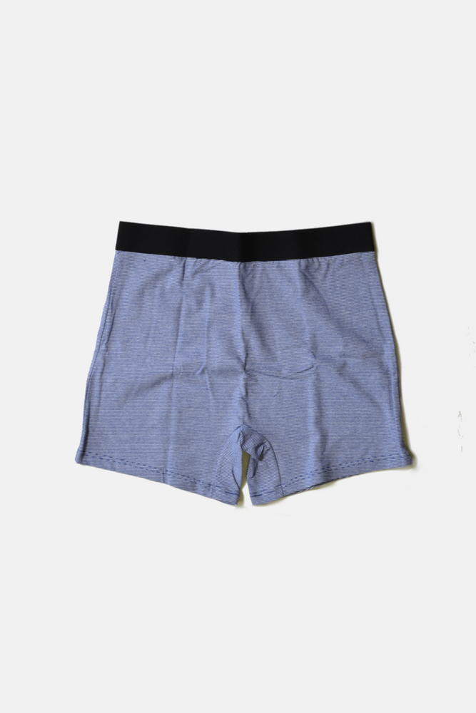 Light Blue Striped Boxer Briefs