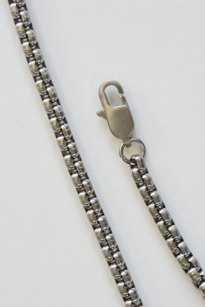 5mm Square Box Chain Necklace