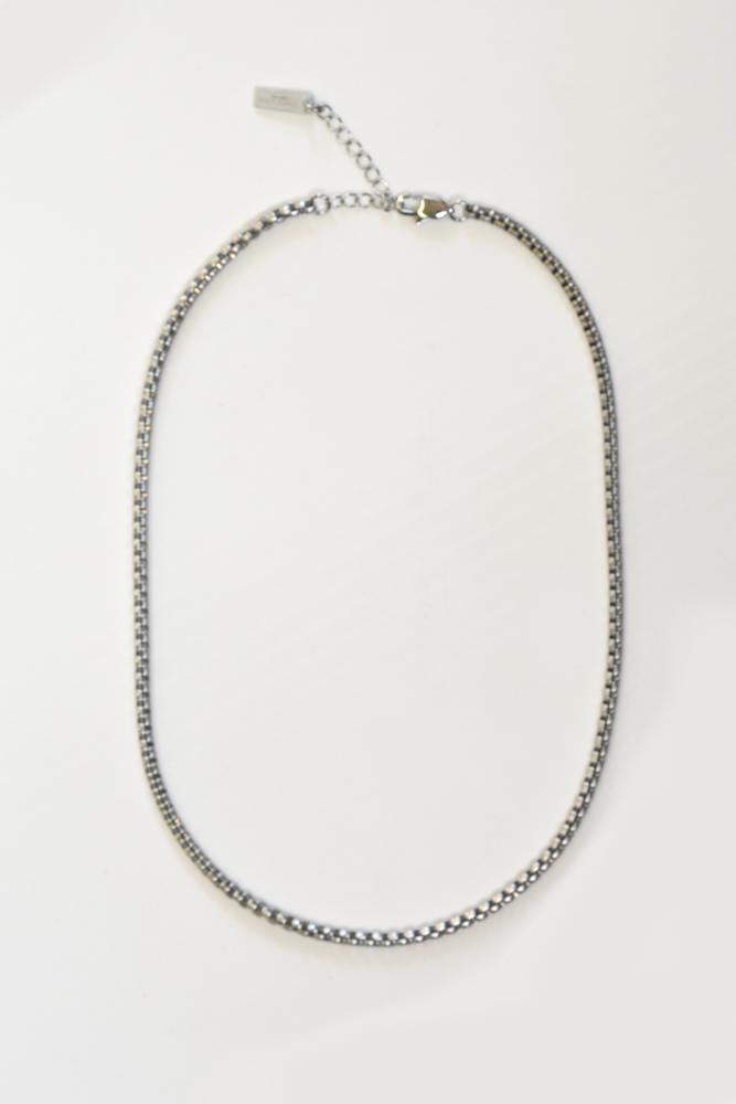 5mm Square Box Chain Necklace