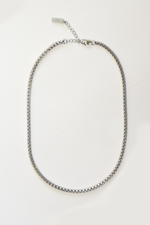 5mm Square Box Chain Necklace