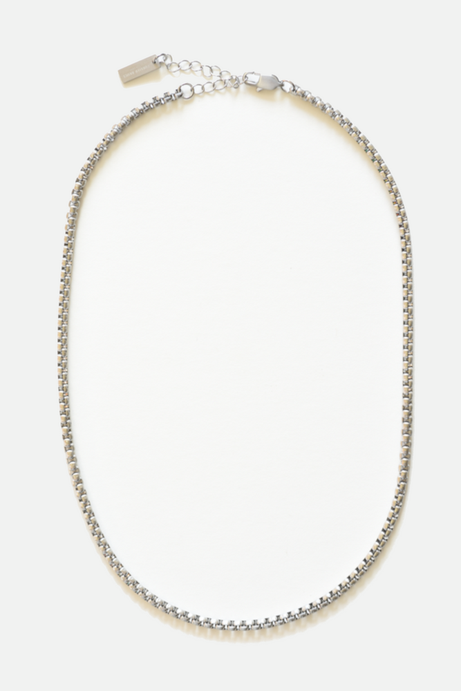 5mm Square Box Chain Necklace