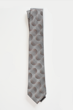 Solar Brown Dots Tie