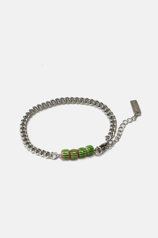 Chain with Ceramic Beads Bracelet