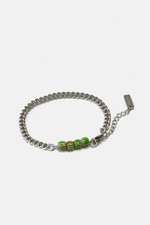 Chain with Ceramic Beads Bracelet