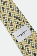 Classic Lime Green Check Tie