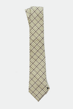 Classic Lime Green Check Tie