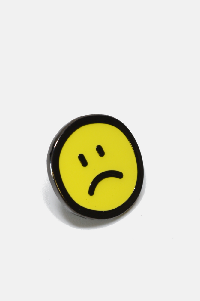 Frown Face Pin
