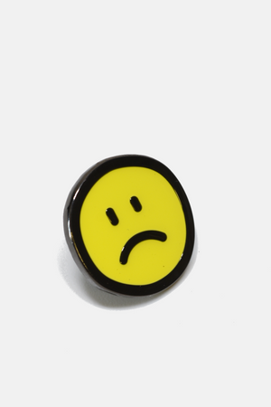 Frown Face Pin