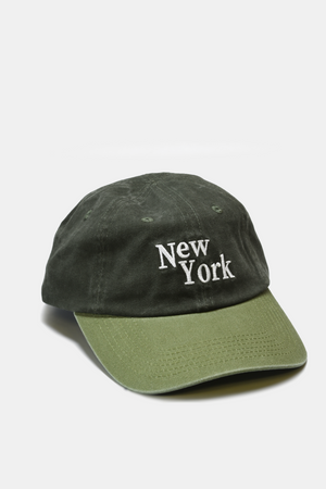 Washed Cotton New York Hat