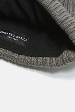 Fleeced Lined Wool Beanie