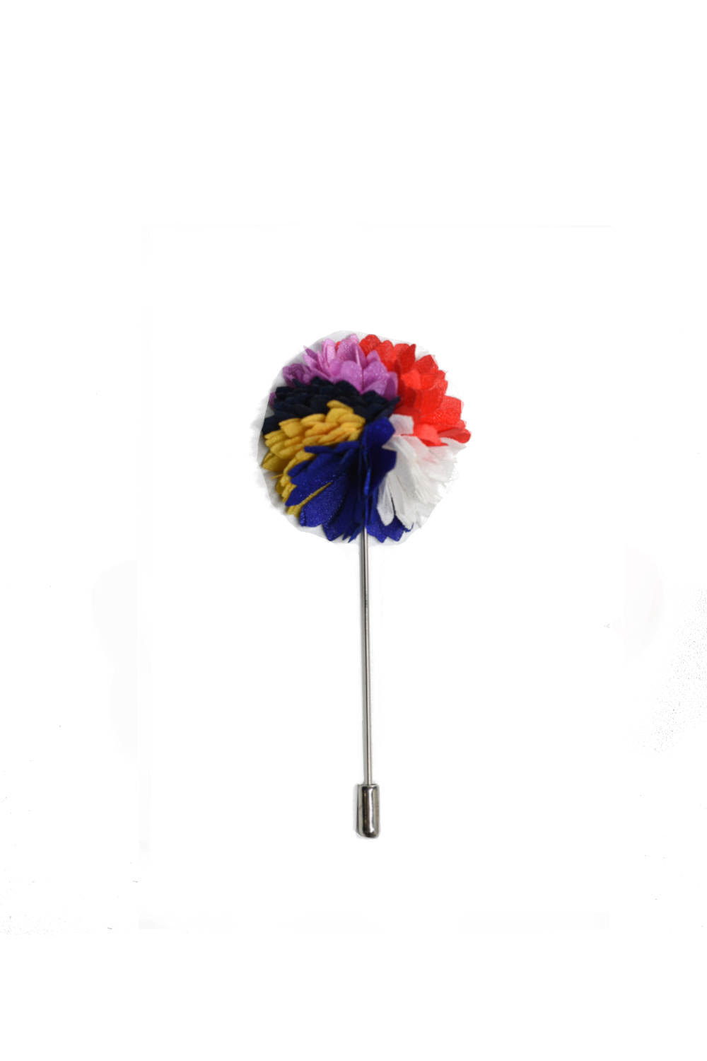 Multi-color Satin Lapel Pin