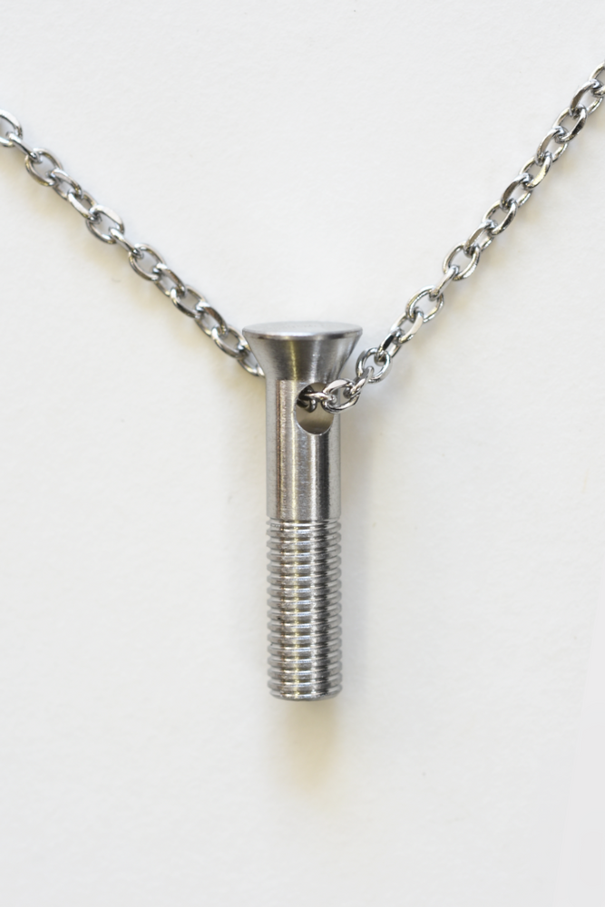 Screw Pendant Necklace