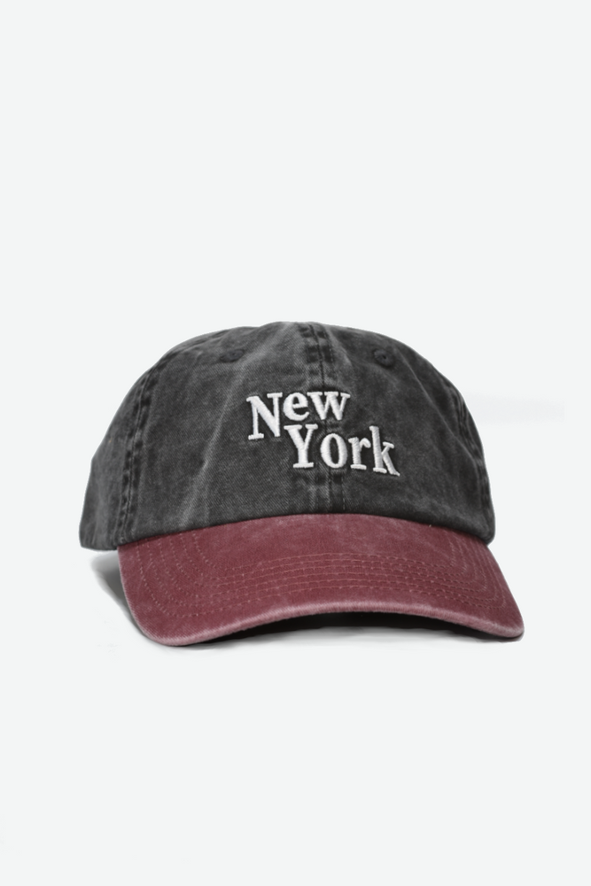 Washed Cotton New York Hat