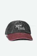 Washed Cotton New York Hat