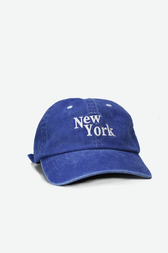 Washed Cotton New York Hat