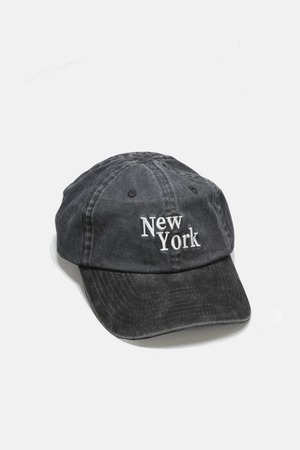 Washed Cotton New York Hat