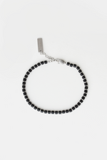 3mm Onyx Beaded Bracelet