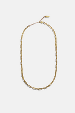 3mm Paper Clip Brass Necklace Chain