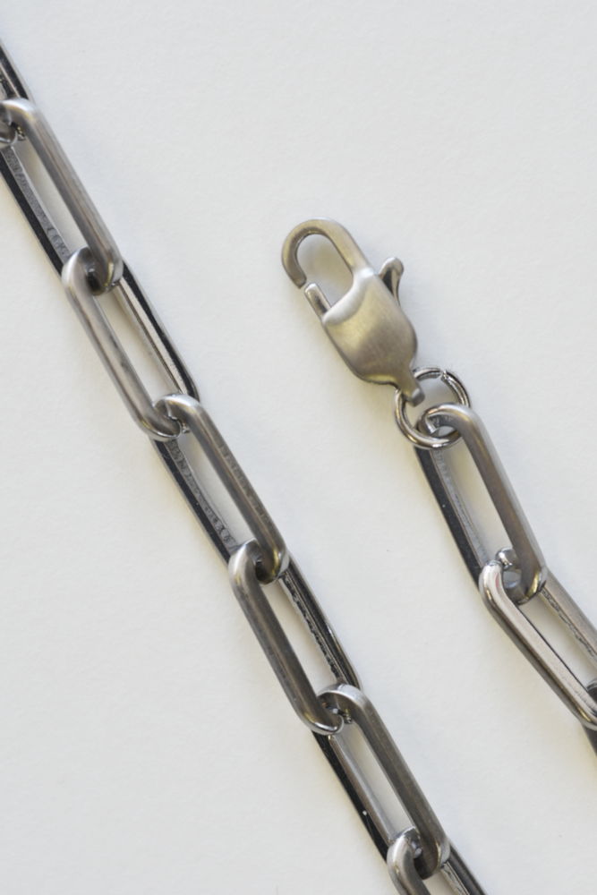 3mm Paper Clip Necklace Chain