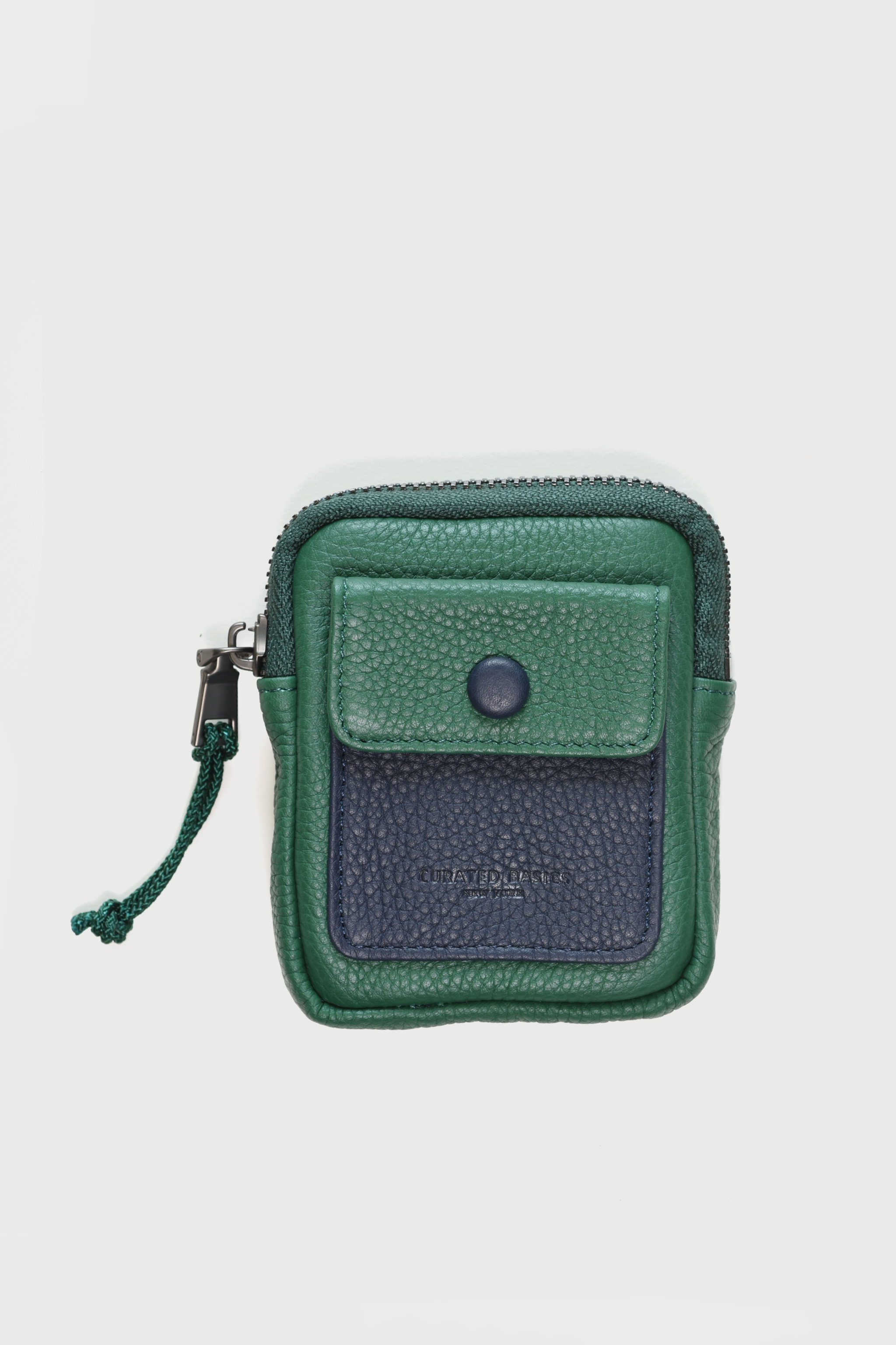 2-Tone Leather Pouch