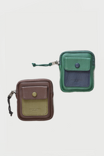 2-Tone Leather Pouch