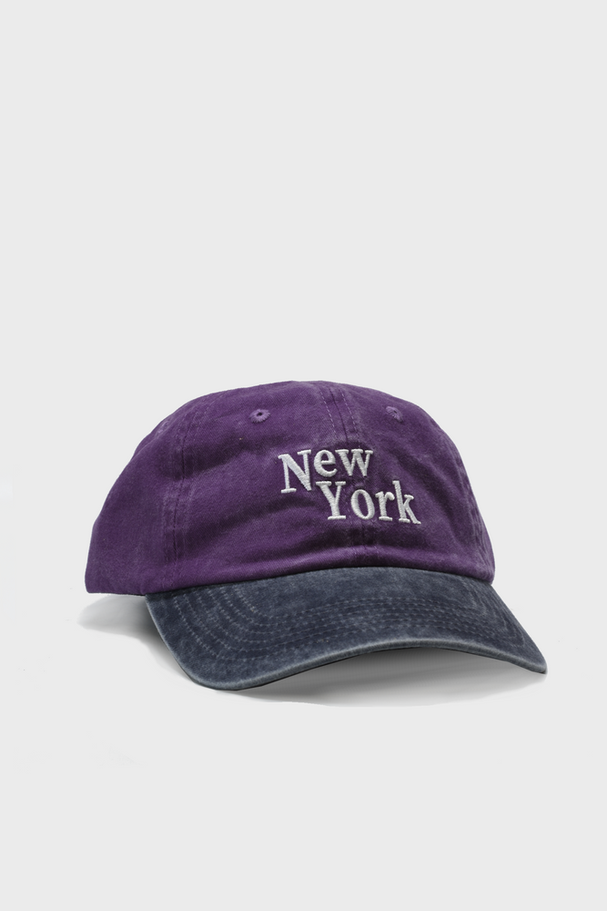 Washed Cotton New York Hat