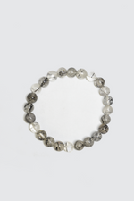 Rutilated Quartz 8mm Stretch Beaded Bracelet