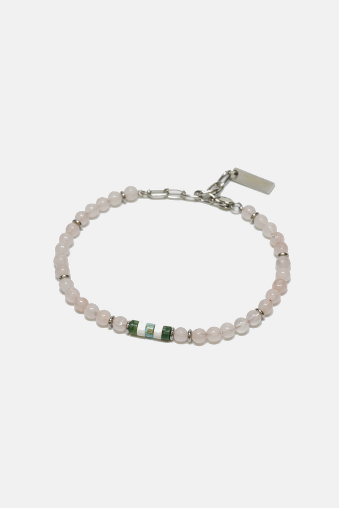 4mm Quartz with Clasp Bracelet