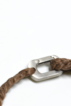 Braided Waxed Rope Bracelet