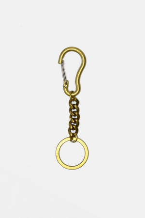 Short Brass Keychain