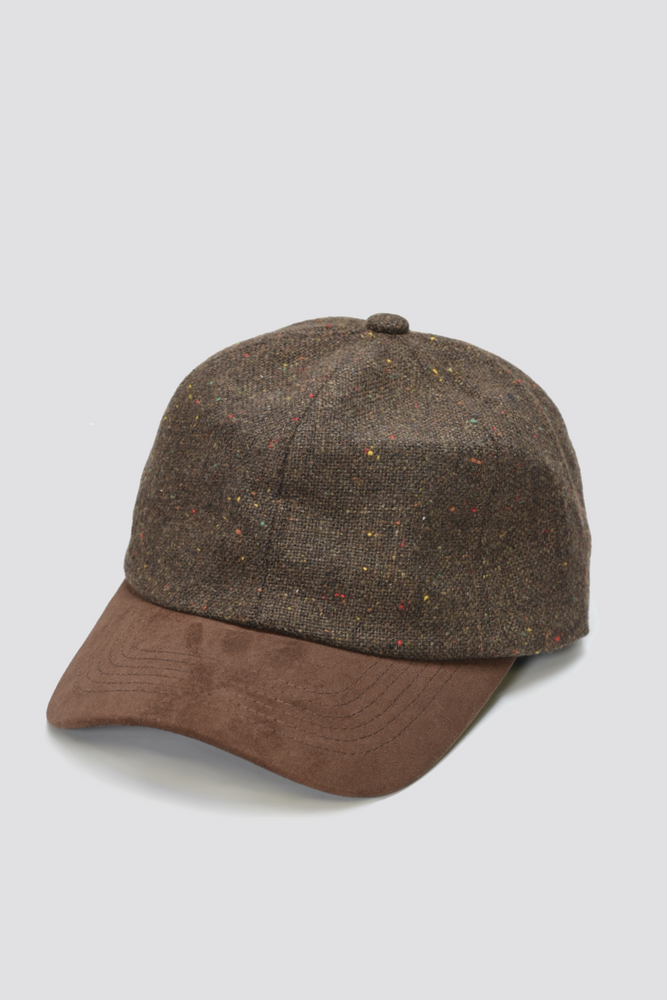 Wool Speckled Suede Hat