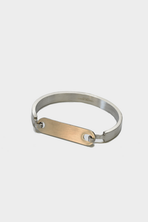 Nameplate Latch Bracelet