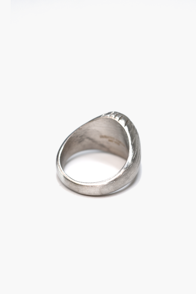 Steel Striped Ring